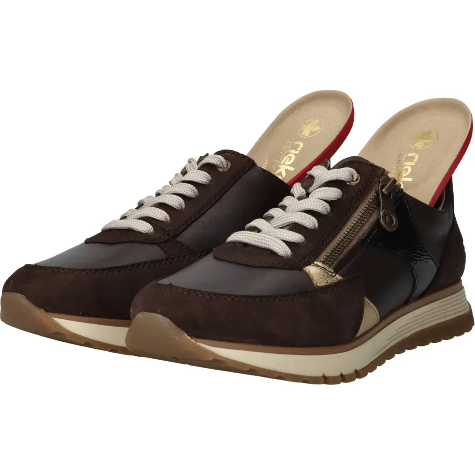 Rieker sneaker middelbruin, foto 8