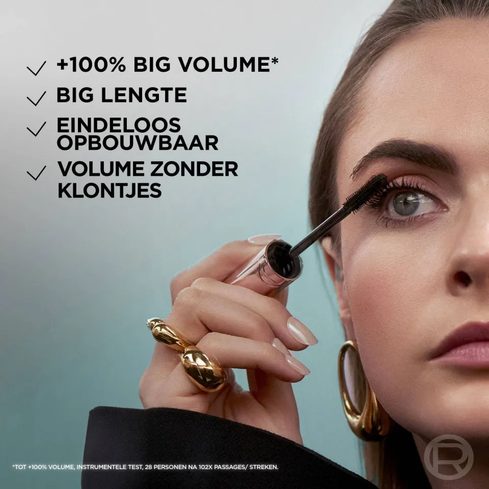 L'oréal Paradise Big Deal mascara zwart waterproof, foto 6