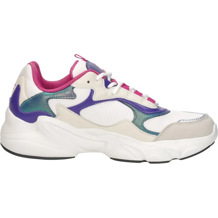 Fila Collene Logo lage sneakers wit Beige