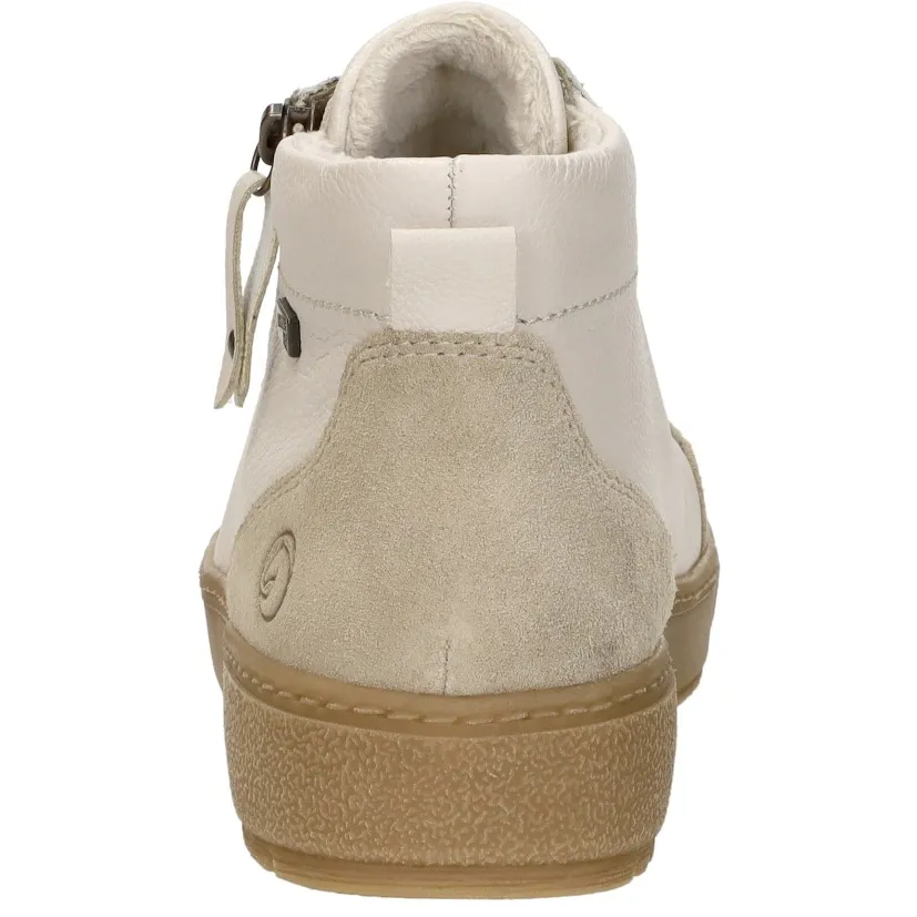 Remonte hoge veterschoenen gebroken wit, foto 4