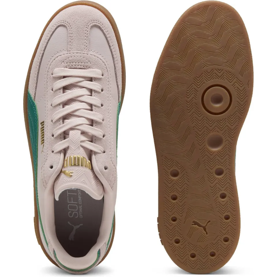 Puma Club II Era suede sneakers roze/groen, foto 3