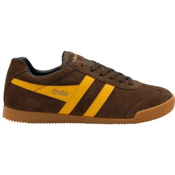 Gola Harrier Suede sneaker bruin