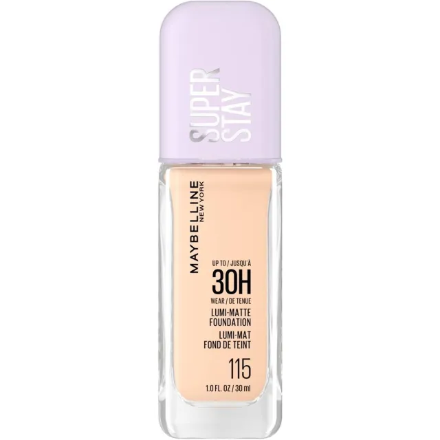Maybelline New York SuperStay 30H Lumi Matte foundation - 115 Beige