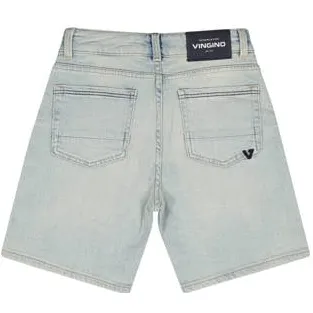Vingino Conner jeansshort lichtblauw light vintage, foto 3