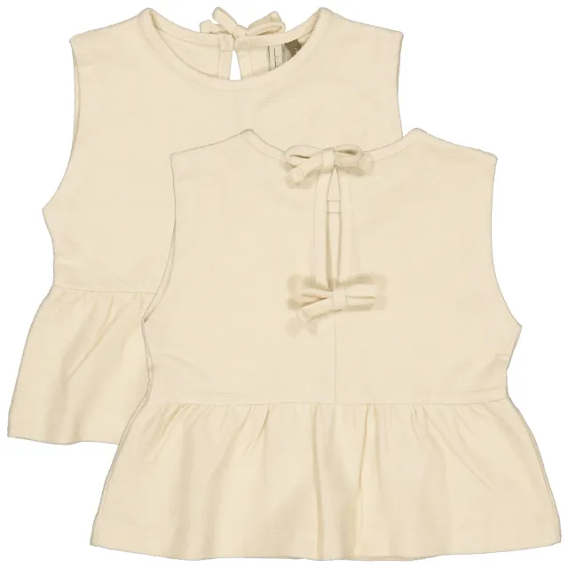 Levv Little mouwloze top beige, foto 2