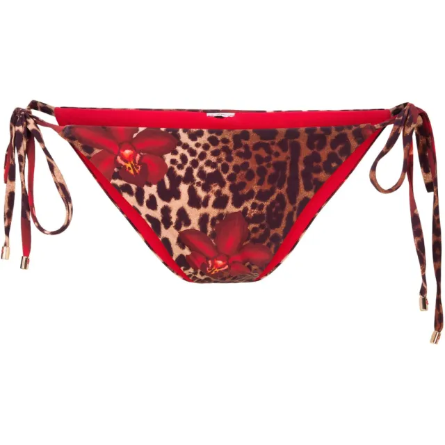 LingaDore strik bikinibroekje bruin/rood, foto 2