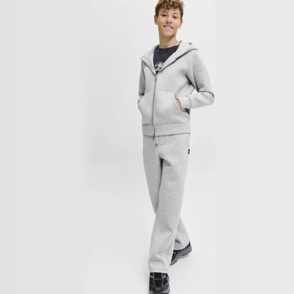 Jack & Jones scuba joggingbroek lichtgrijs melange