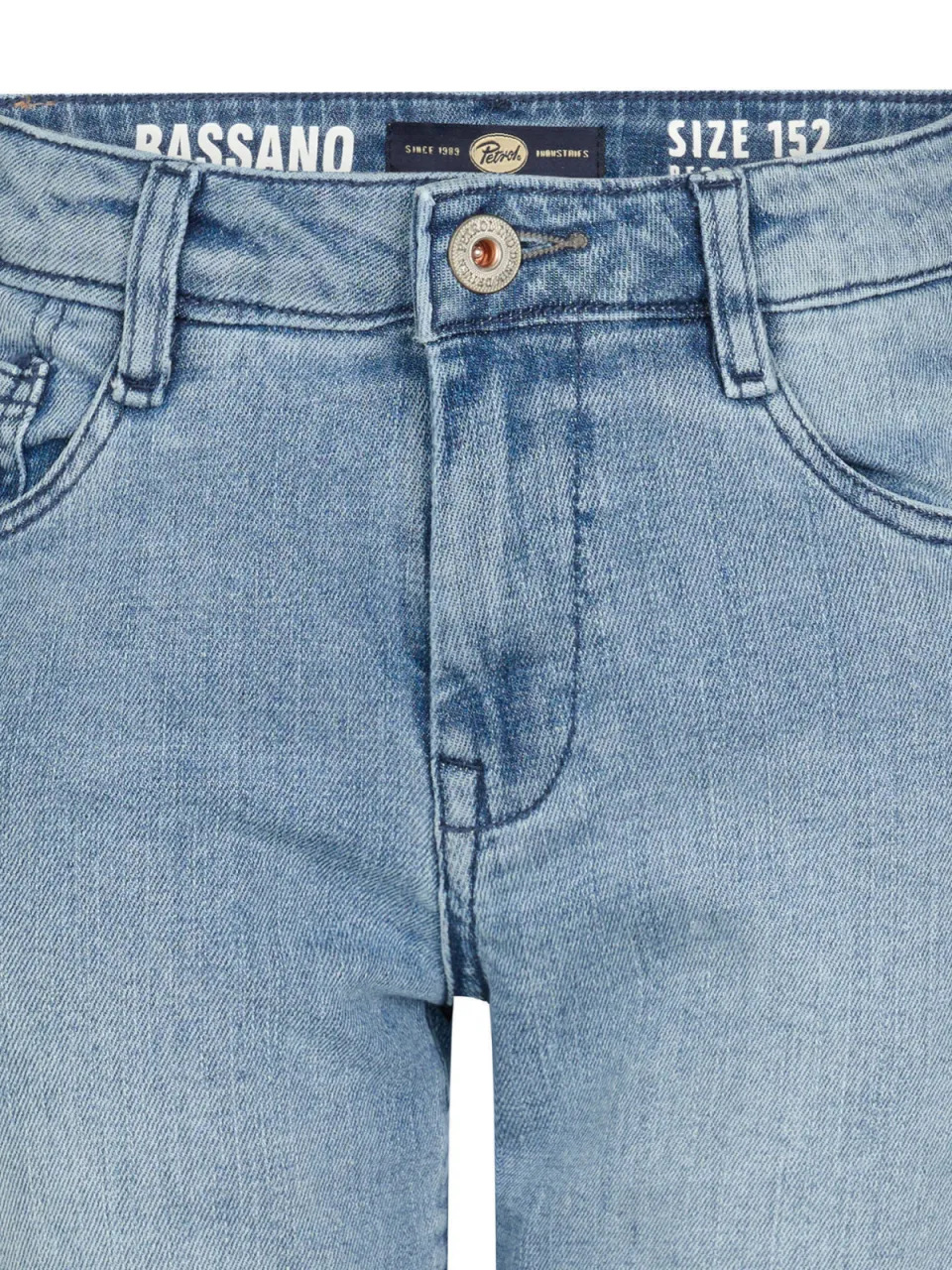 Petrol Industries jeansshort medium blue denim, foto 7