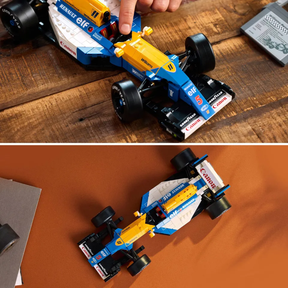 Lego Icons Williams Racing FW14B en Nigel Mansell 10353, foto 2