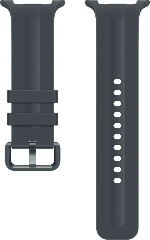 Samsung Galaxy Watch 9 Siliconen Sport Bandje Zwart Black