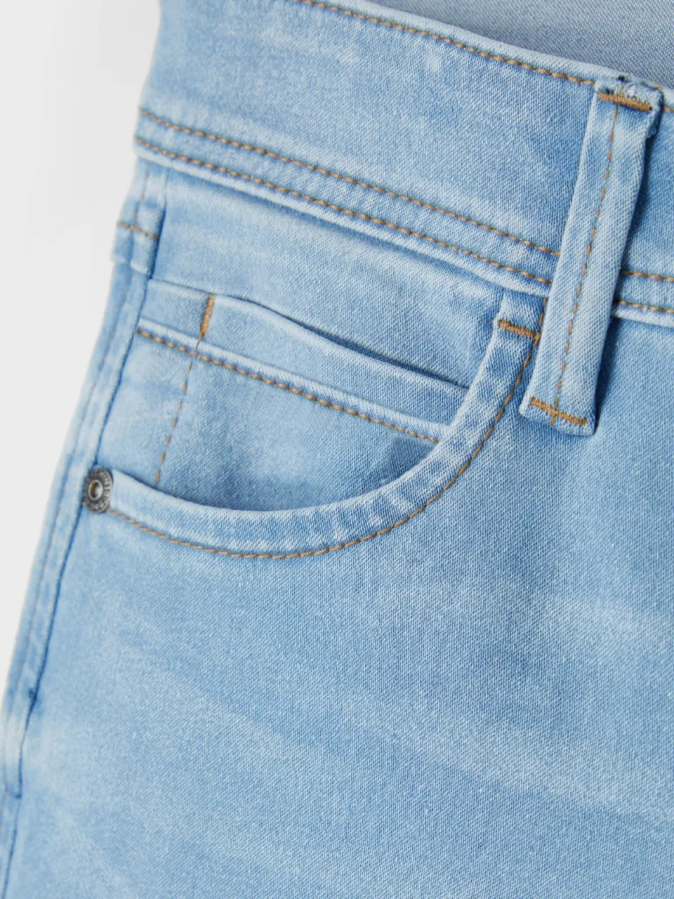 NAME IT KIDS slim fit jeans NKMSILAS light denim, foto 7