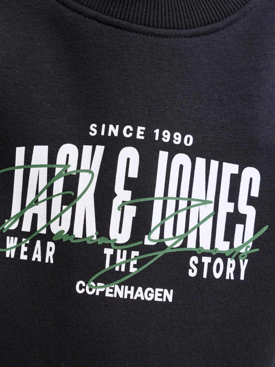 Jack & Jones JUNIOR sweater met logo - zwart, foto 7