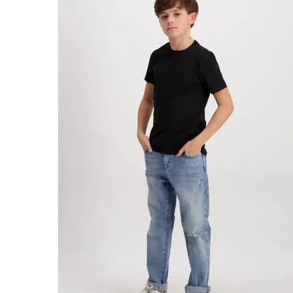 Cars ROCKY regular fit jeans met slijtage - lichtblauw, foto 3