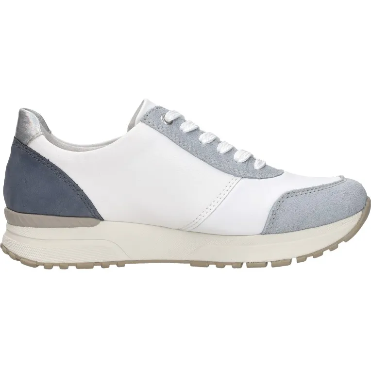 Rieker lage sneakers lichtblauw Licht blauw