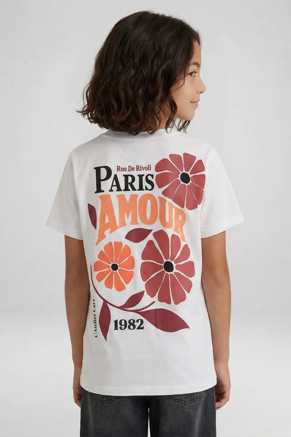 Cars T-shirt met backprint wit