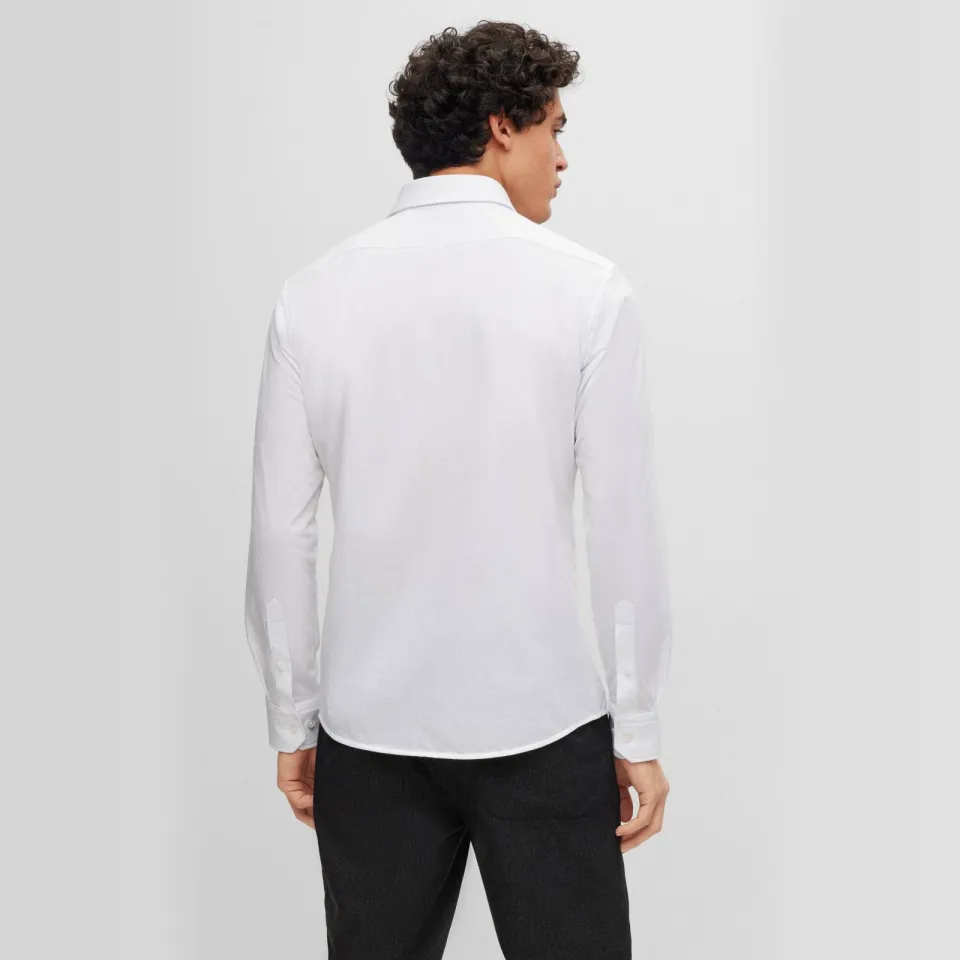 Boss regular fit overhemd - wit, foto 3