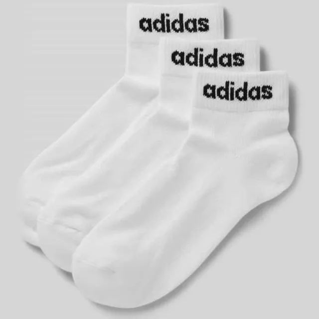 Adidas Sportswear sportsokken wit Wit/zwart