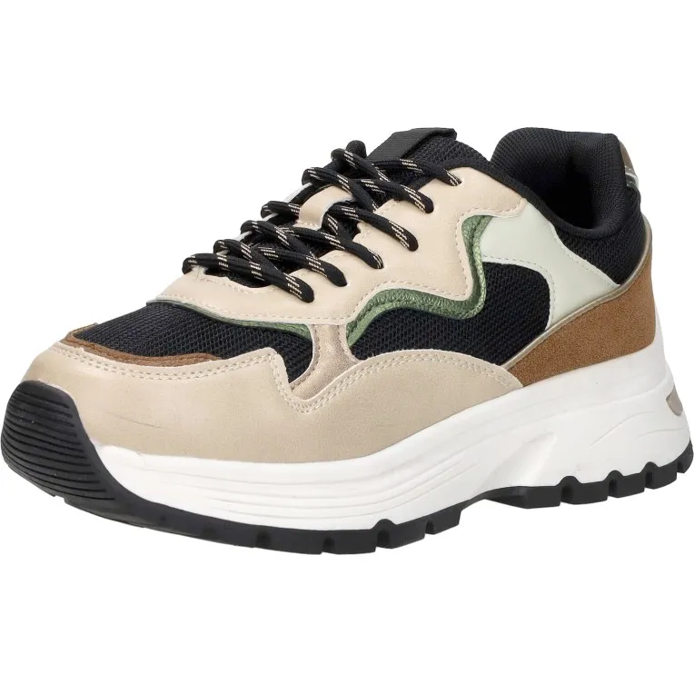 Sub55 lage sneakers beige, foto 3