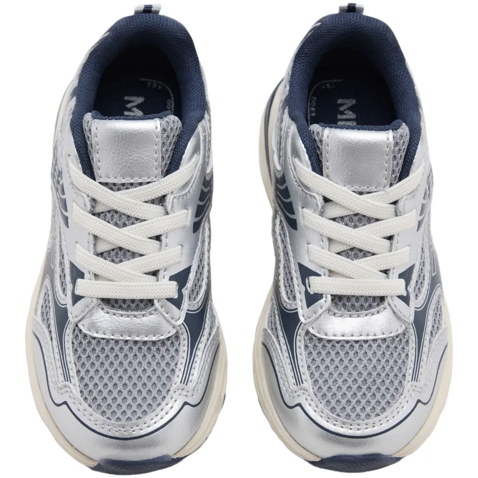 Mango Kids sneakers - donkerblauw/zilver, foto 3