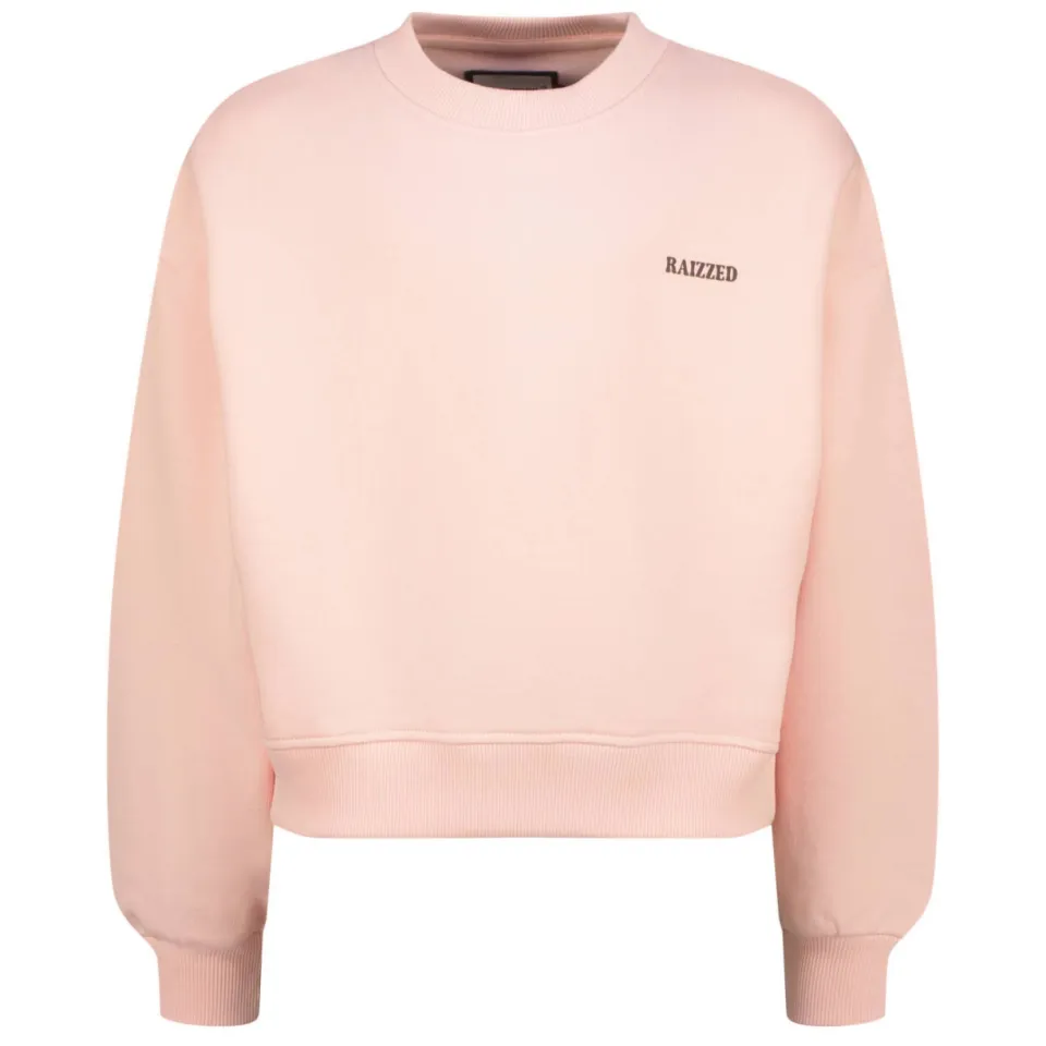 Raizzed sweater met logo - roze, foto 2