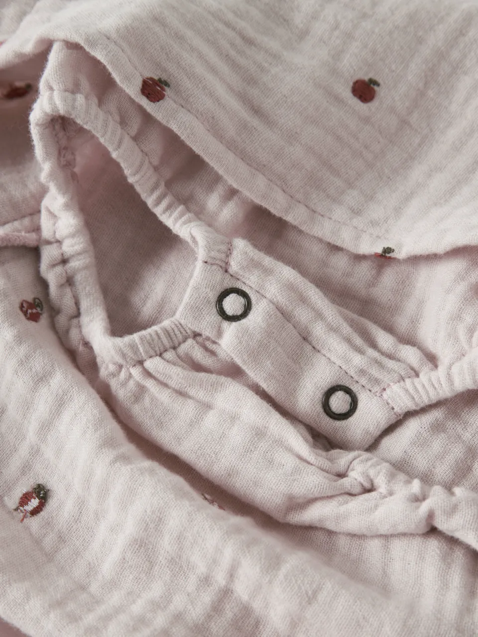 Lil' Atelier korte jurk met ruches lila, foto 6