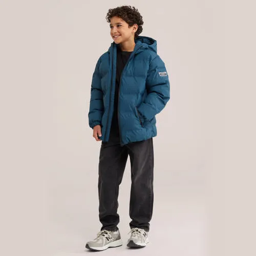 WE Fashion pufferjas blauw, foto 3