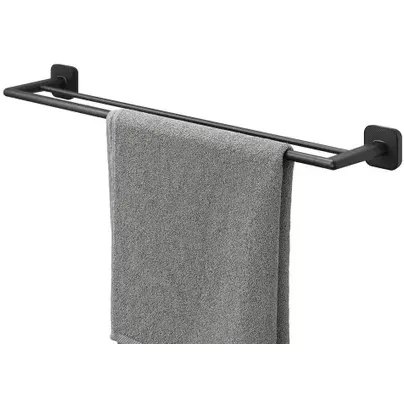 Tiger Carv handdoekrek dubbel 65,2 cm zwart