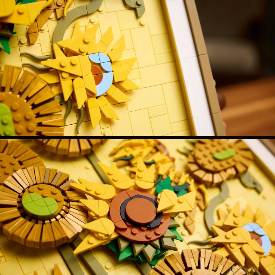 Lego Art Vincent van Gogh – Zonnebloemen Bouwset 31215, foto 6