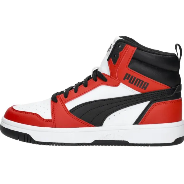 Puma Rebound V6 Mid Jr hoge sneakers rood, foto 2