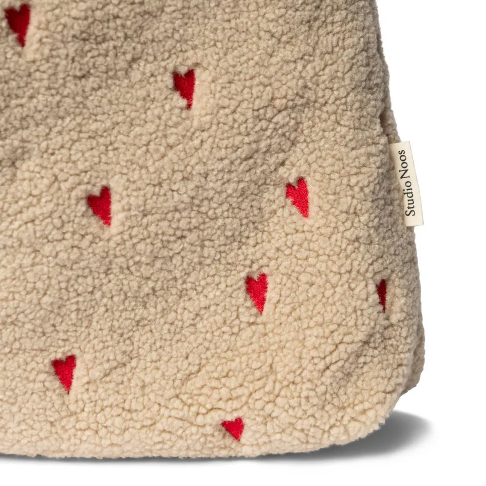 Studio Noos Teddy Hearts Mom Bag luiertas ecru, foto 6