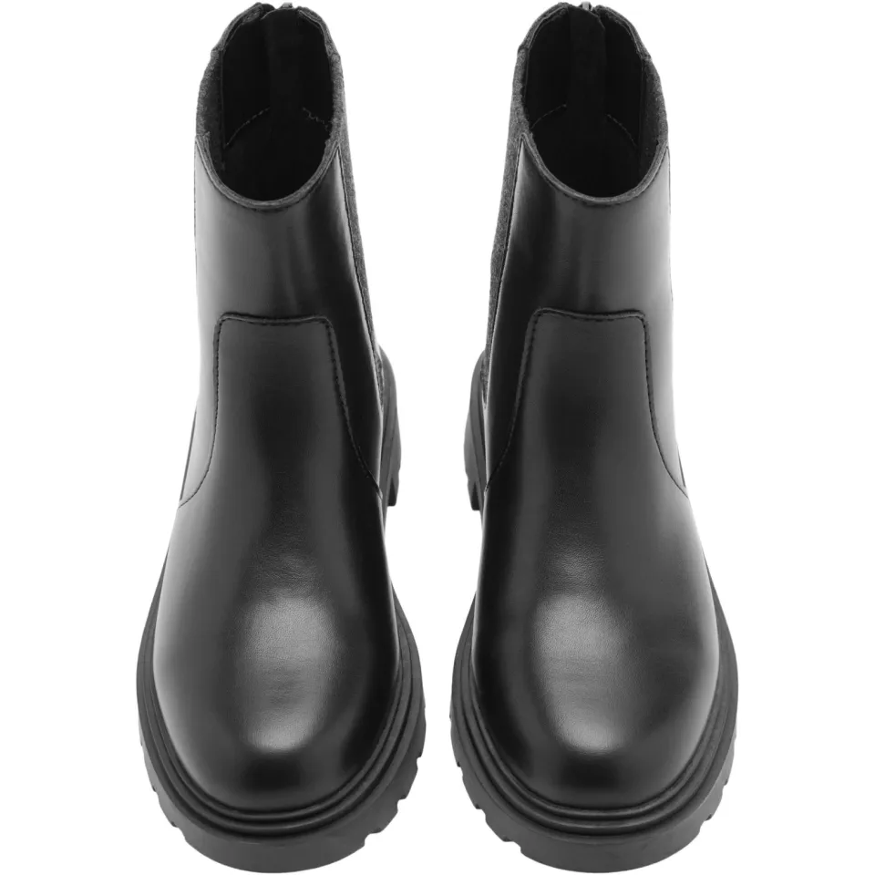 Mango Kids enkelboots met profielzool - zwart, foto 4