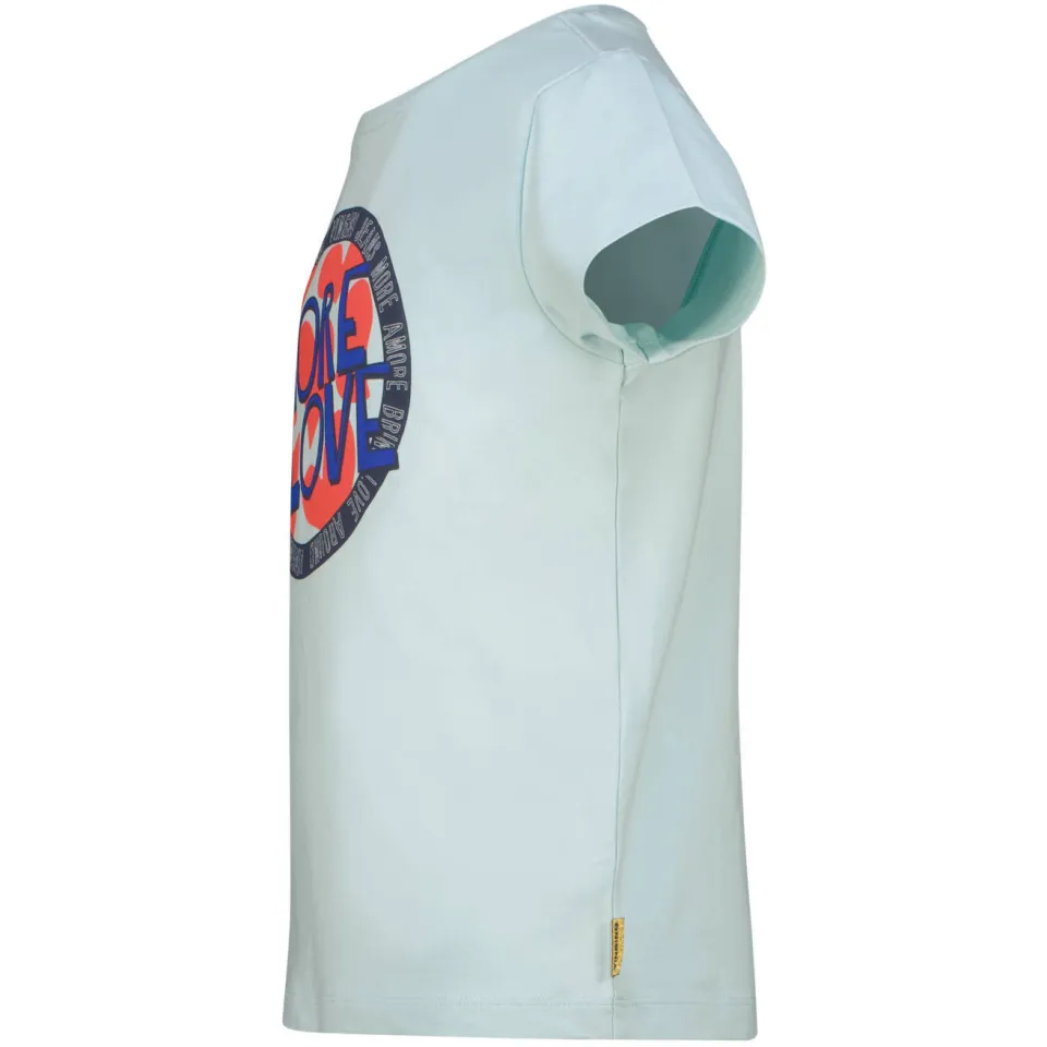 Vingino T-shirt lichtblauw met print, foto 3