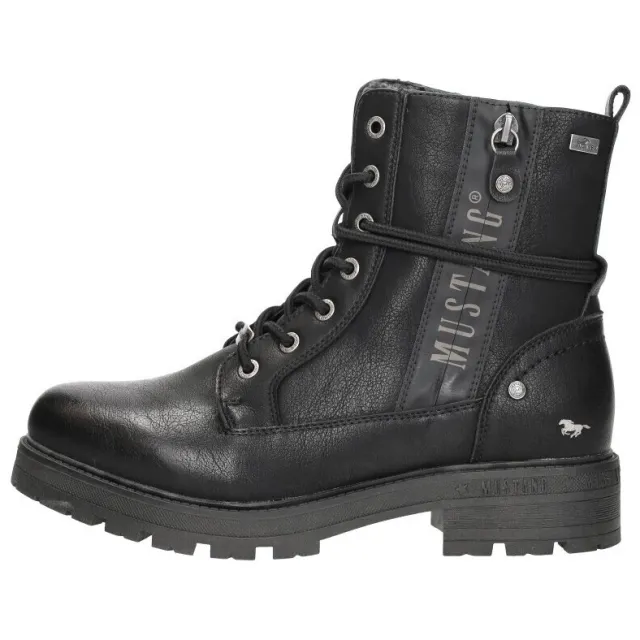 Mustang Veterboots Jongens Zwart, foto 2