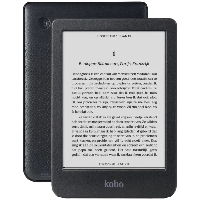 Kobo Clara BW e-reader zwart