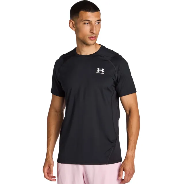 Under Armour Essentials T-shirts Heren - Zwart Black