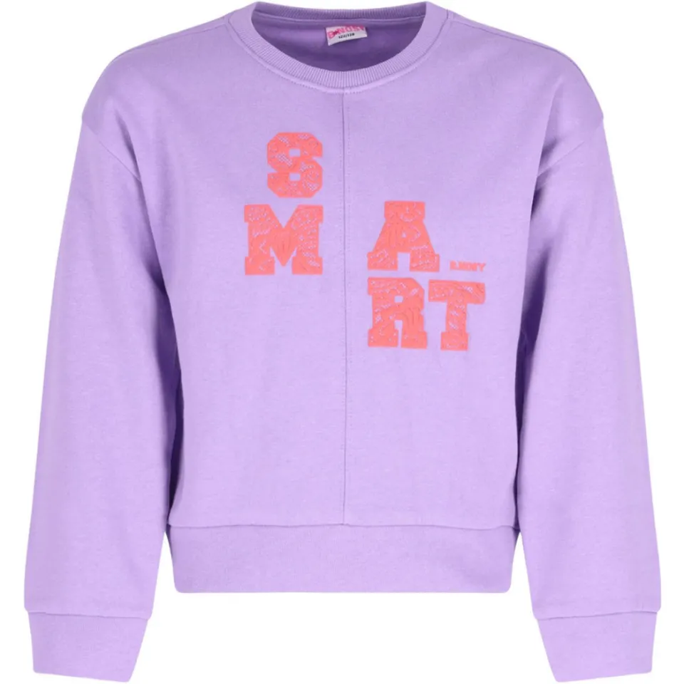 B.Nosy rechtvallende sweater met print - lila, foto 2