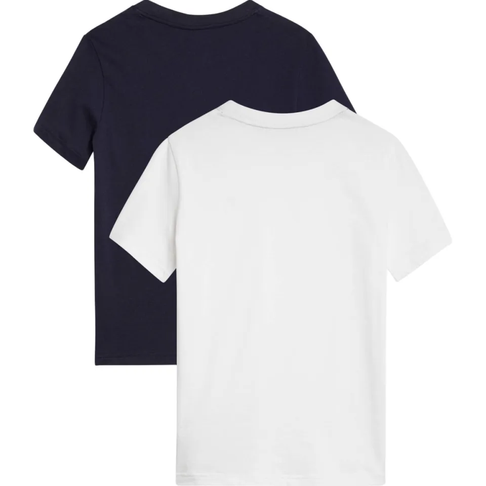 Tommy Hilfiger T-shirt donkerblauw en wit (2-pack), foto 4
