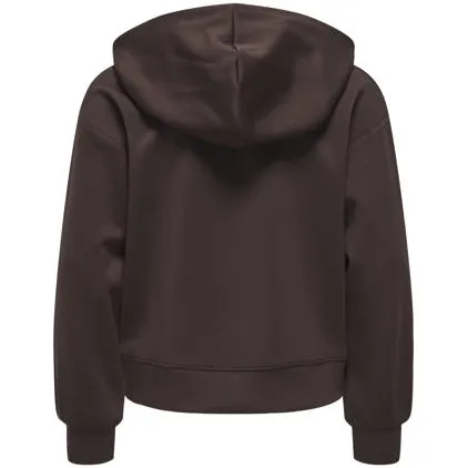 KIDS ONLY GIRL hoodie - bruin Sweater Meisjes Polyester Capuchon Effen, foto 2