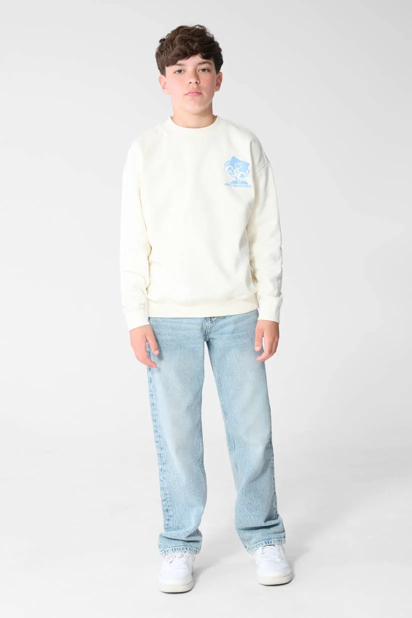 Shoeby sweater met backprint - ecru, foto 7