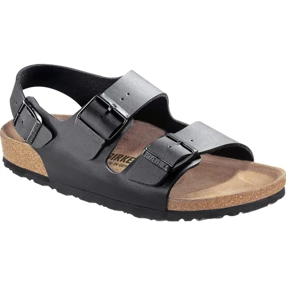 Birkenstock Milano sandaal zwart Grijs