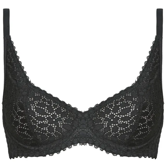 Dim Daily Dentelle beugel-bh zwart