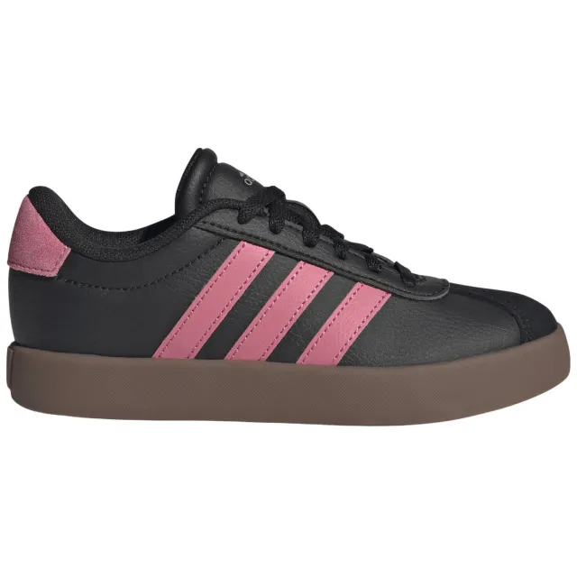 Adidas Sportswear VL Court leren sneakers - zwart/roze