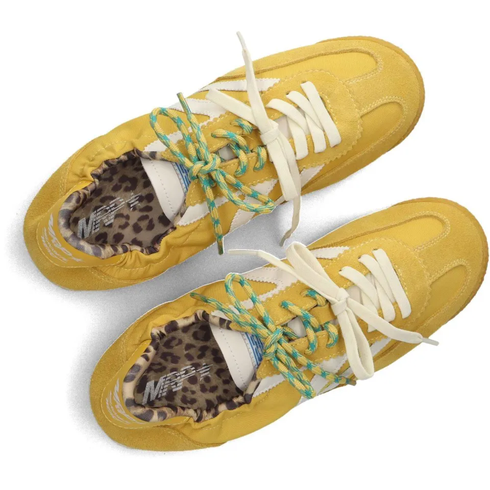 Mrp Sneakers Pure Geel, foto 4