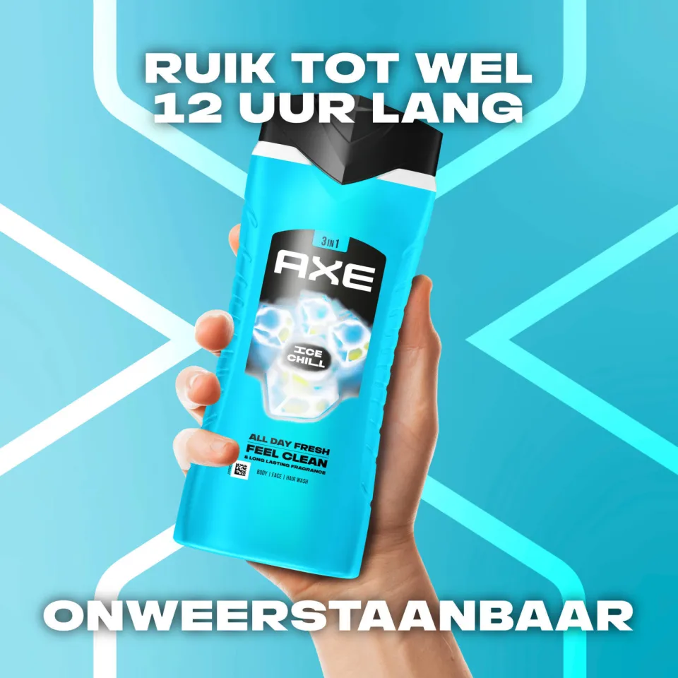 Axe Ice Chill 3-in-1 douchegel, foto 8