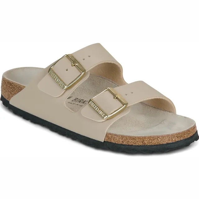 Birkenstock Arizona slippers beige smal
