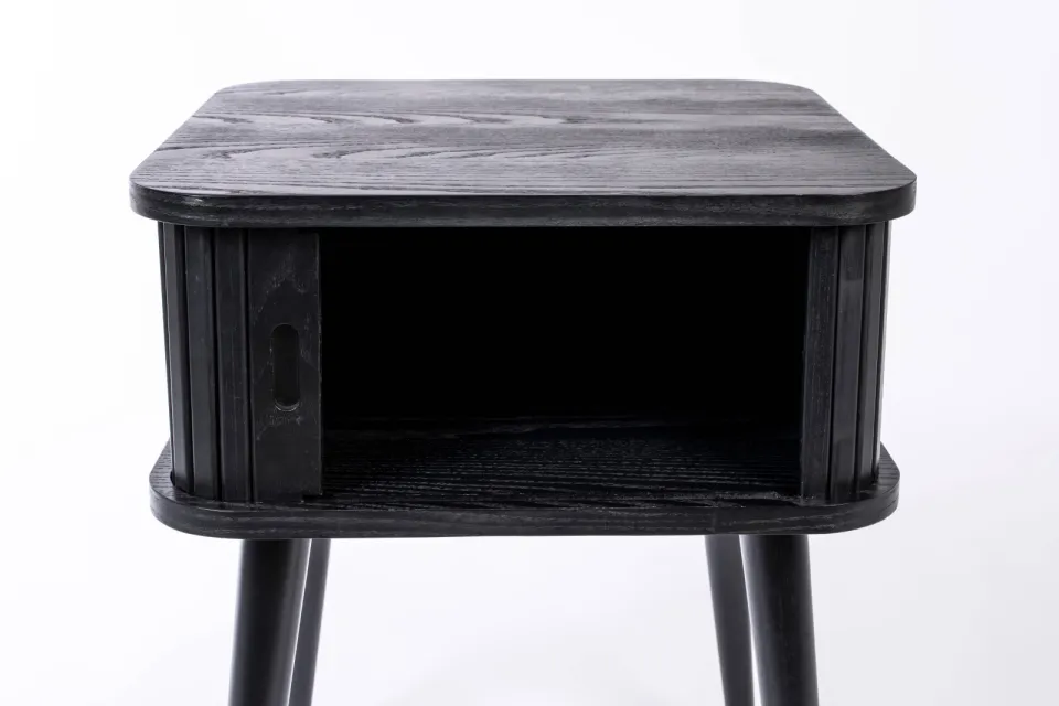 Zuiver bijzettafel Barbier zwart, foto 4