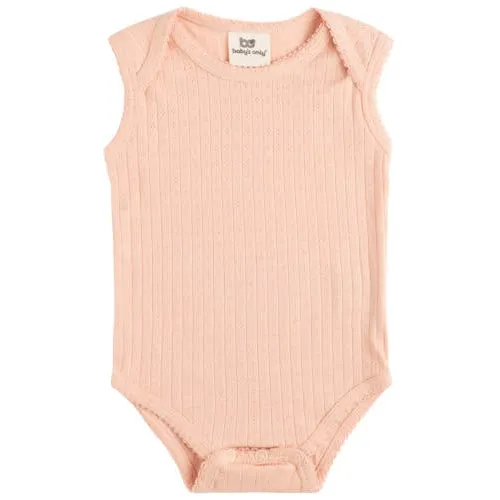 Baby's Only romper Dream perzikroze Meisjes Katoen Ronde hals Effen