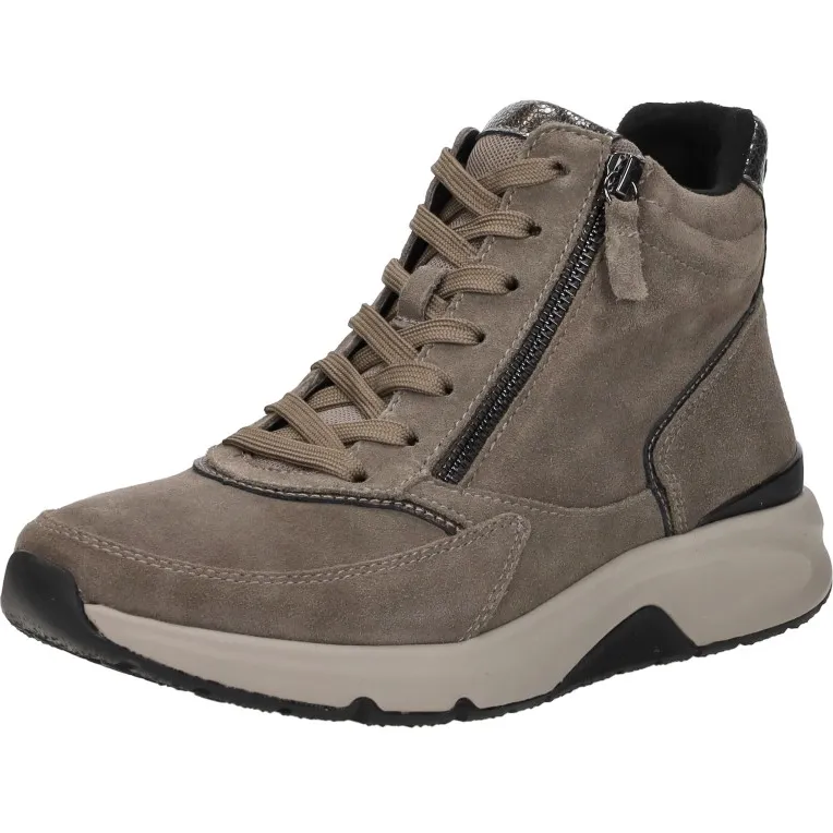 Gabor Rollingsoft veterboots taupe, foto 4