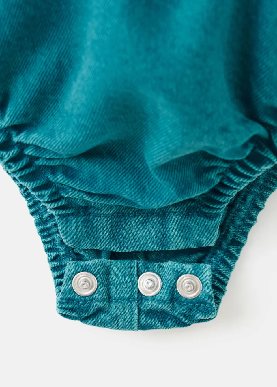 Mango Kids katoenen romper - blauw, foto 3