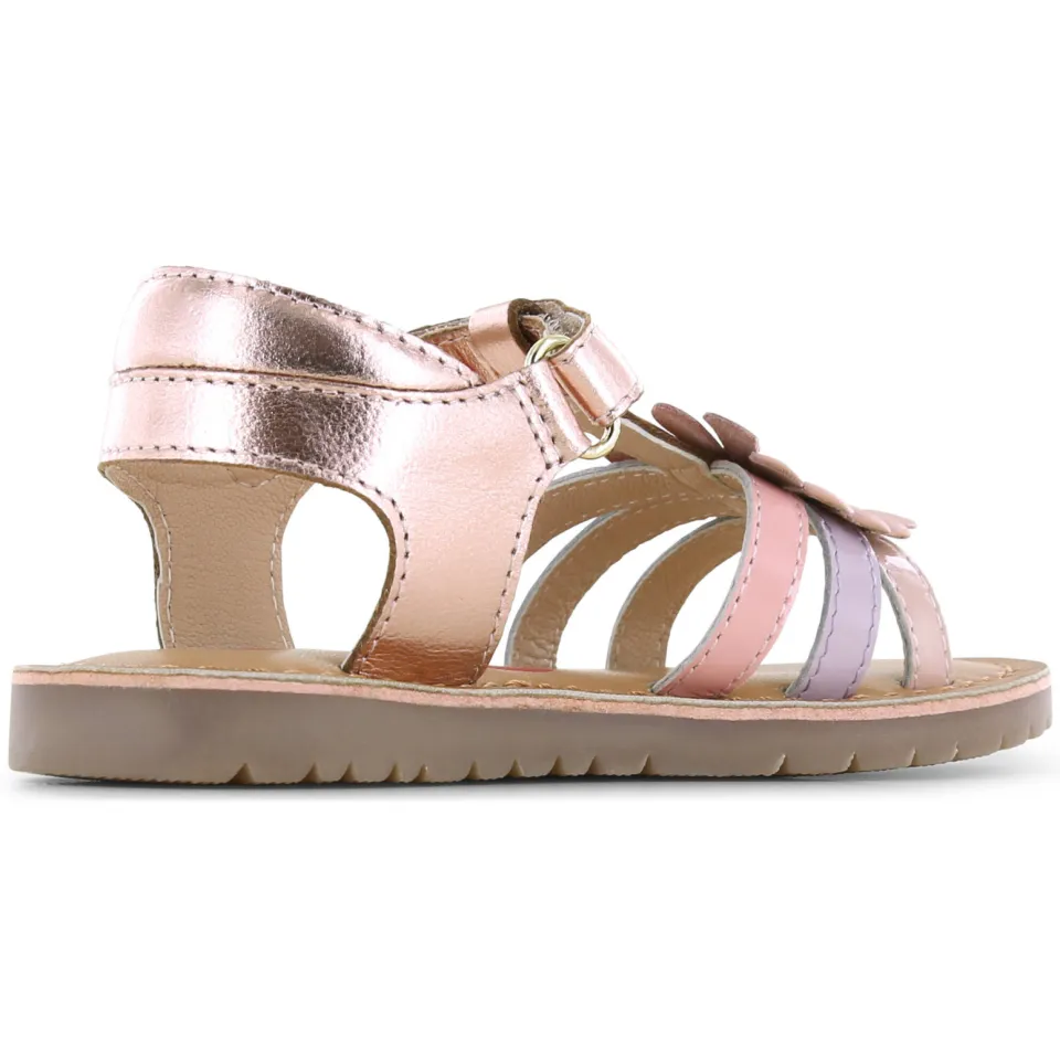 Shoesme leren sandalen rosé, foto 4